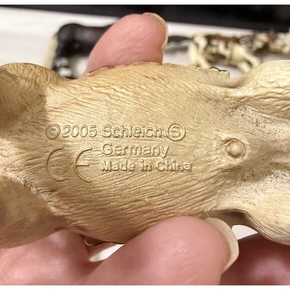 Lot of 8 VTG Schleich Horses Toy Figures Mixed Breeds Years 1998-2009 Retired - Picture 16 of 16